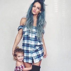 Poor Pitiful Pearl Flannel Oxy Top